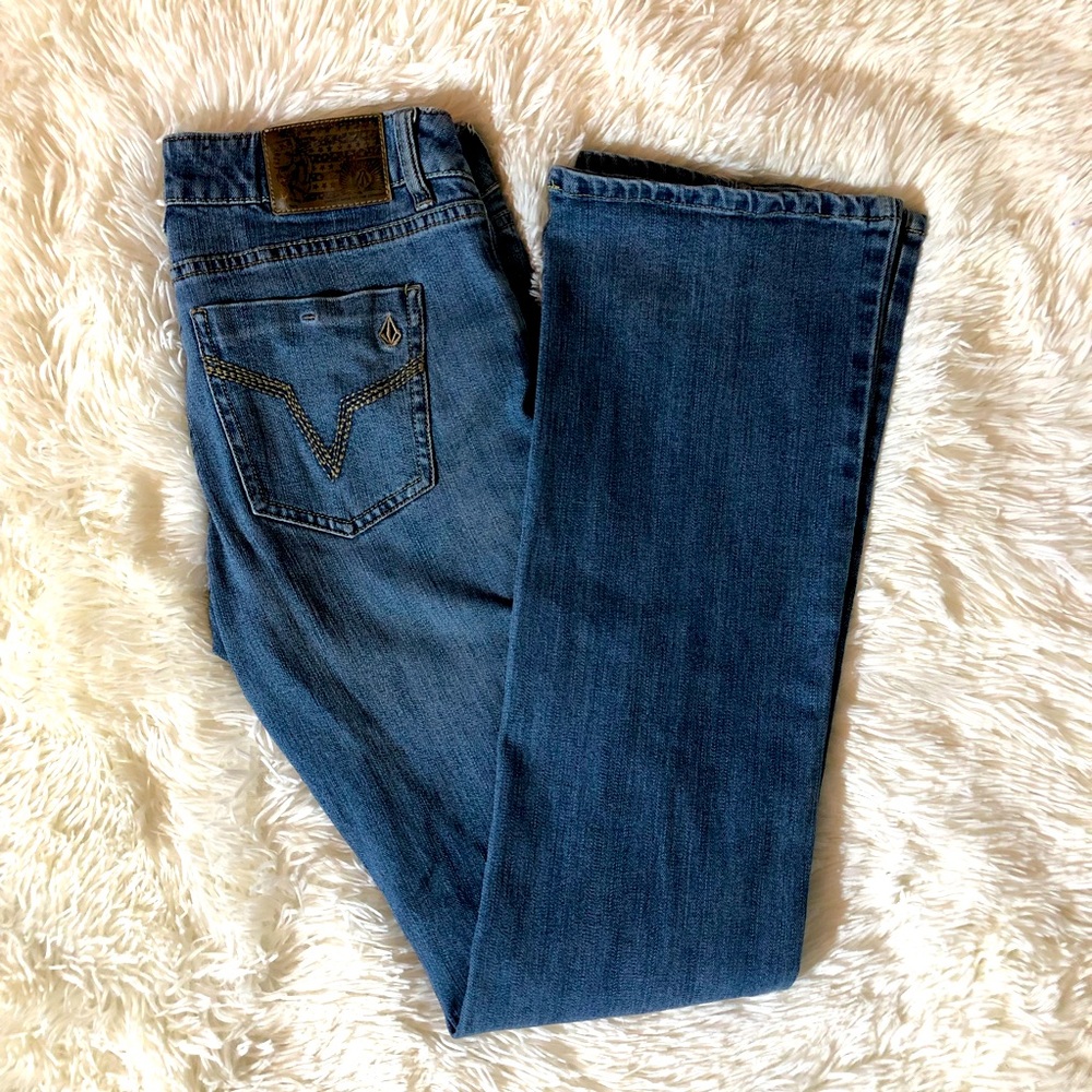 Volcom Bootcut Jeans, Size: 9